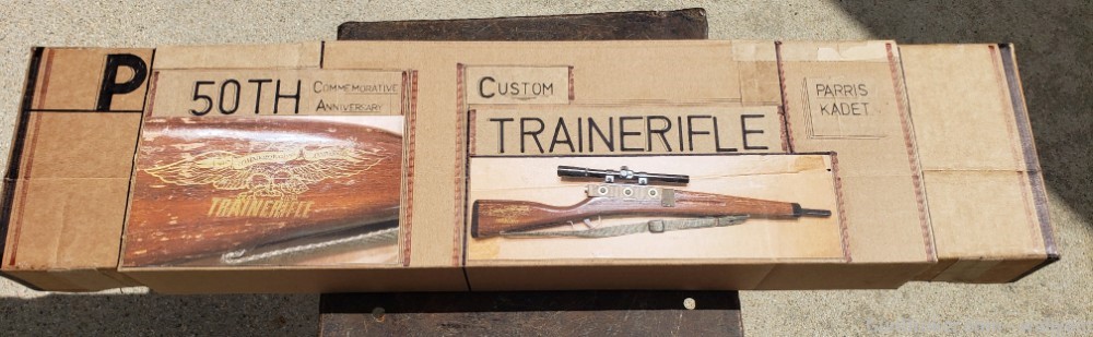 Custom TraineRifle Toy Vintage Carbine Scope Clicker Style Parris Kadet Box-img-9