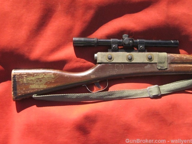 Custom TraineRifle Toy Vintage Carbine Scope Clicker Style Parris Kadet Box-img-1