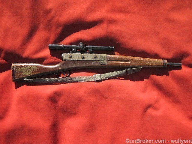 Custom TraineRifle Toy Vintage Carbine Scope Clicker Style Parris Kadet Box-img-0