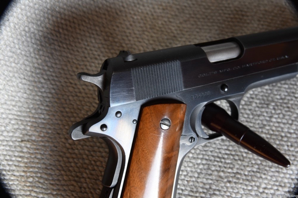 Colt 1911 pre 70 38 SUPER as New Super Condition made 1952 -img-7