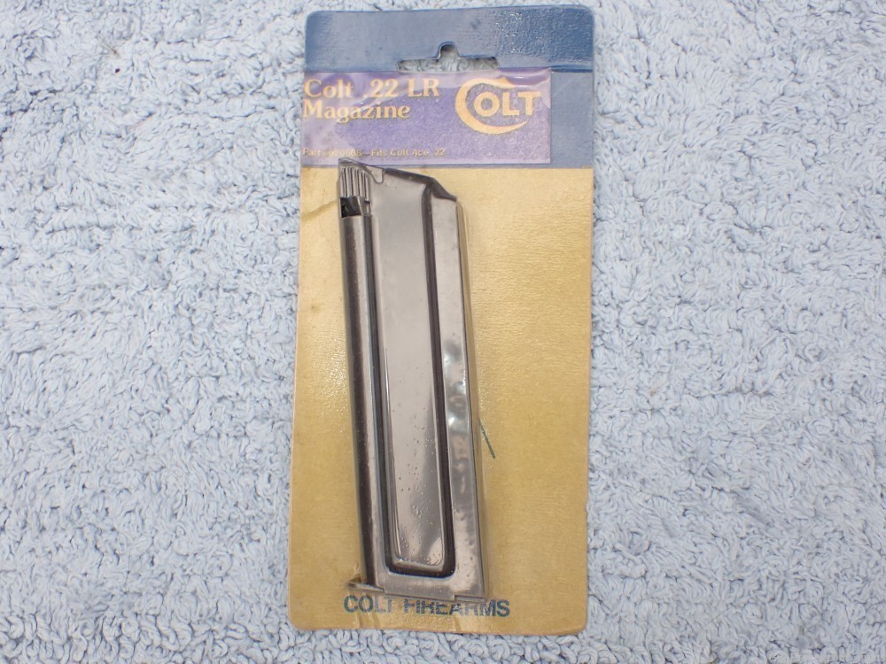 COLT ACE 1911 GOVERNMENT MODEL 22LR FACTORY MAGAZINE (NEW IN WRAPPER)-img-0