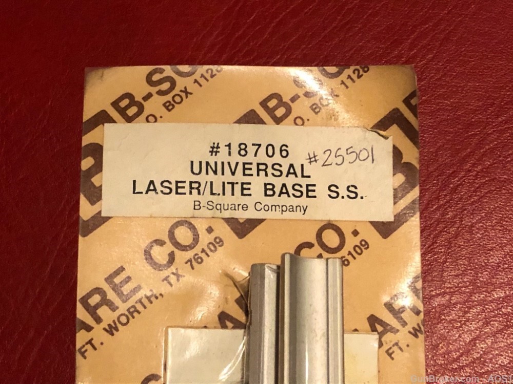 B-Square Universal Laser / Lite Base S.S. NOS 18706-img-1