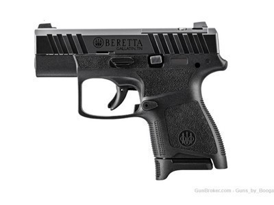 BERETTA APX-A1 CARRY, 9MM, 3", BLACK FRAME, 6+1 & 8+1, FACTORY NEW!