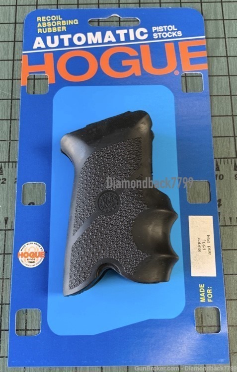 HOGUE 94000 Rubber Grip for RUGER P93 P94-img-0