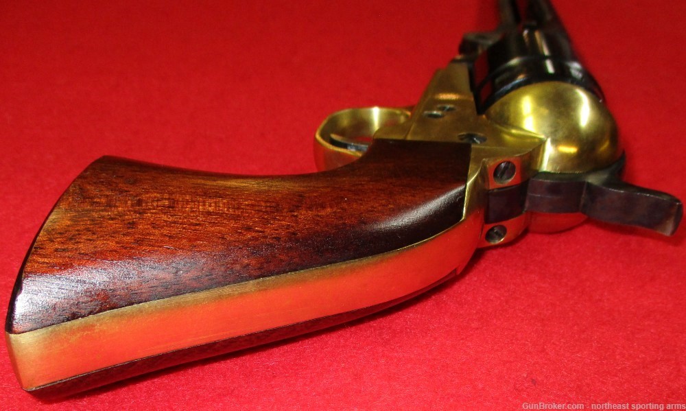 Pietta, 1851 Navy, .44 Cal, Unfired in Wood Case-img-4