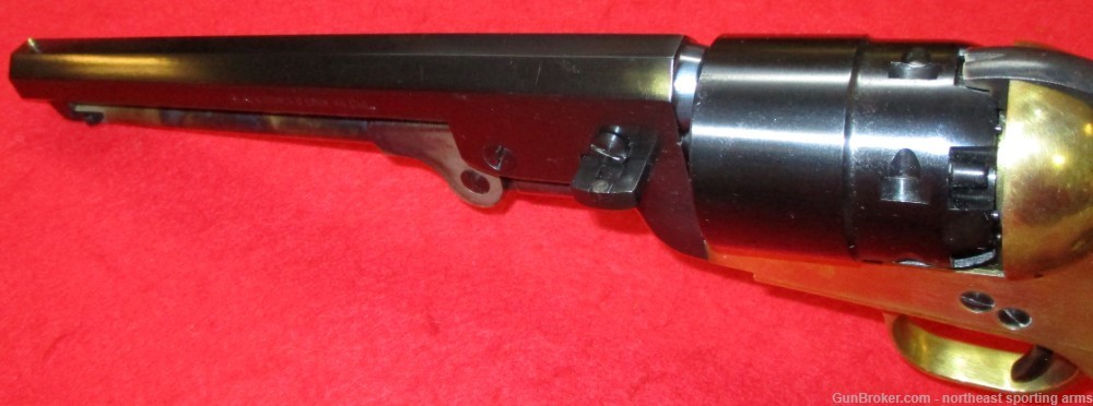 Pietta, 1851 Navy, .44 Cal, Unfired in Wood Case-img-5
