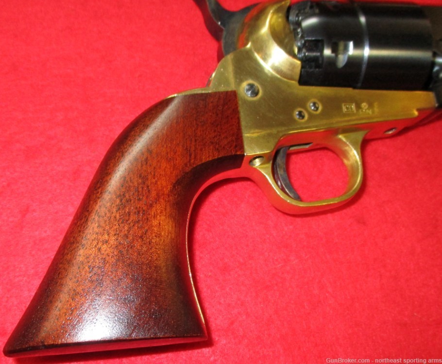 Pietta, 1851 Navy, .44 Cal, Unfired in Wood Case-img-8