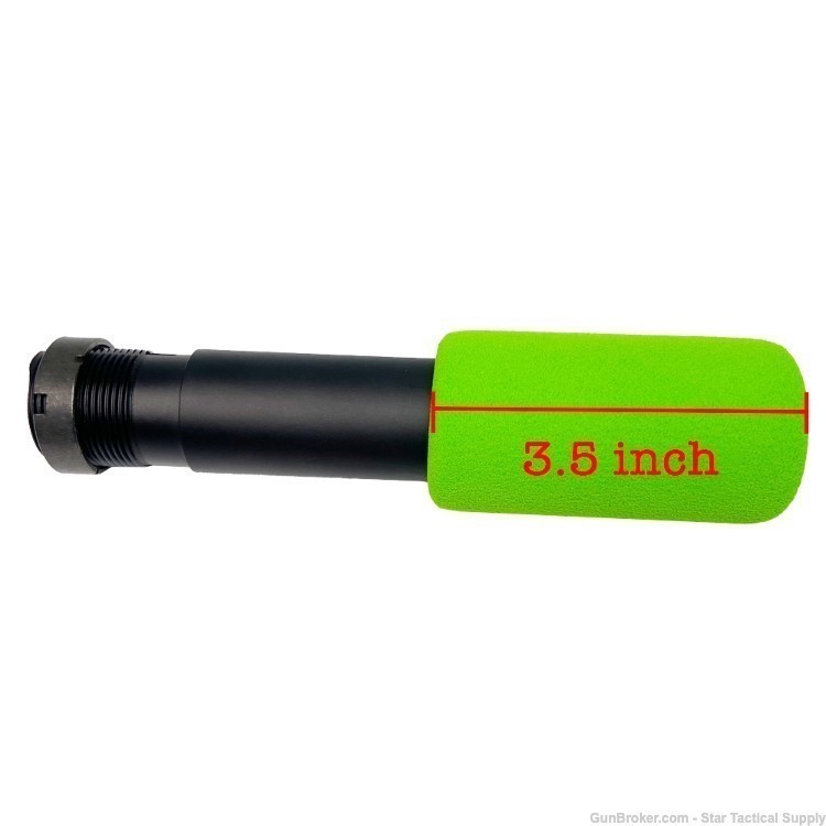 AR Pistol Buffer Tuber Cover Mil Spec Pistol Foam Pad Cover - Green-img-1