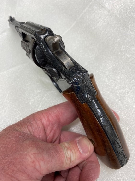Beautifully Engraved Smith and Wesson VICTORY model KURT JAEGER! WOW! 15158-img-4