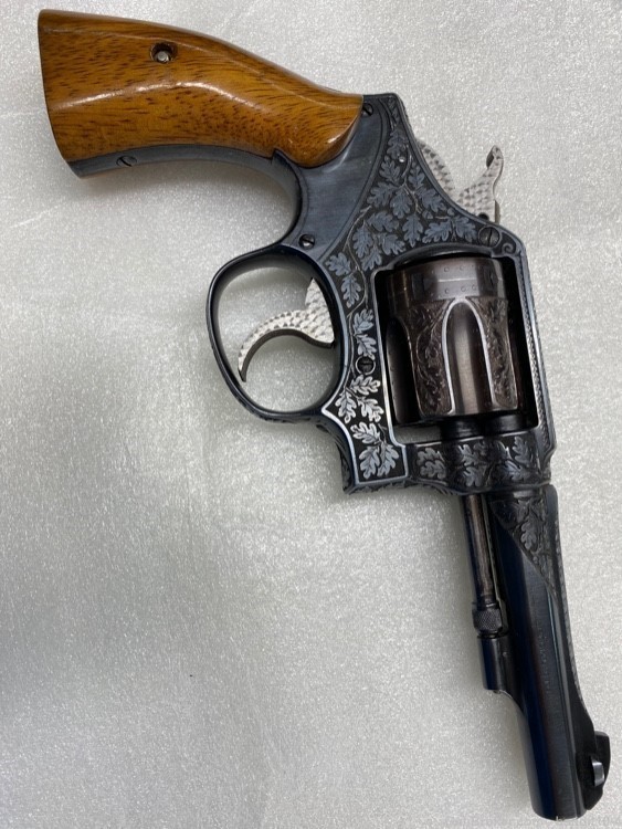 Beautifully Engraved Smith and Wesson VICTORY model KURT JAEGER! WOW! 15158-img-1