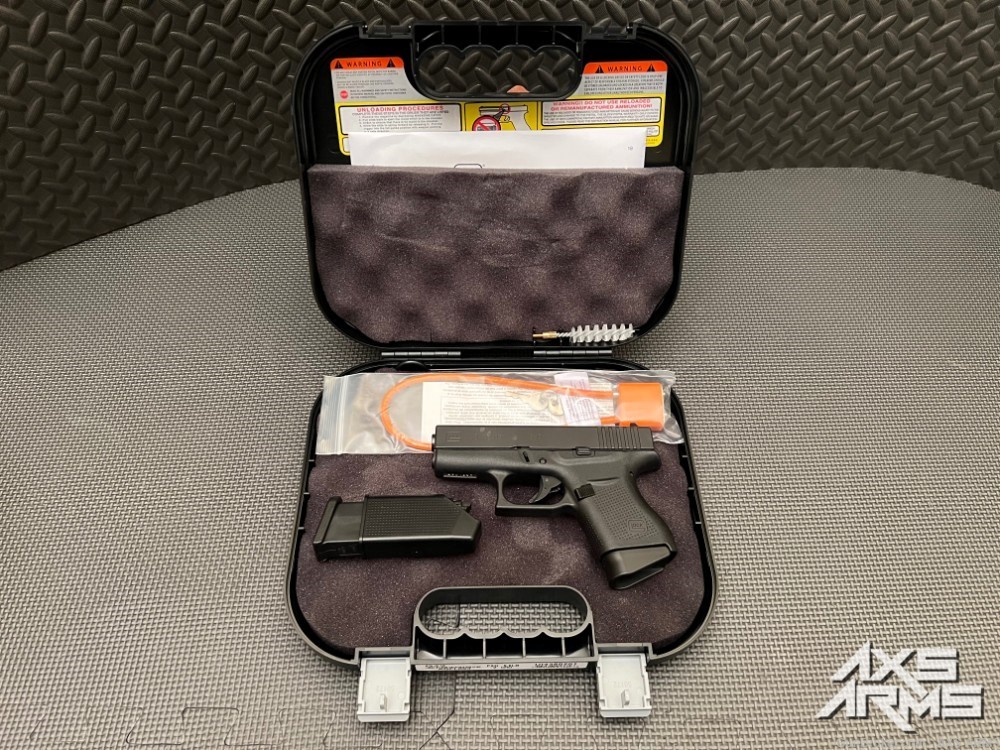 GLOCK 43   G43   SUPER COMPACT!  NO CC FEE!  BRAND NEW!  LET'S GO!-img-33
