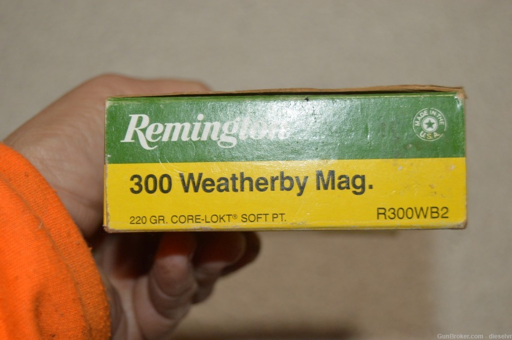 19 Rounds 300 Weatherby Magnum 220 Grain Core-Lokt SP-img-1