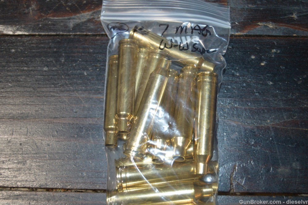 52 WINCHESTER, Federal, Remington and nny 7mm Remington Magnum BRASS-img-12