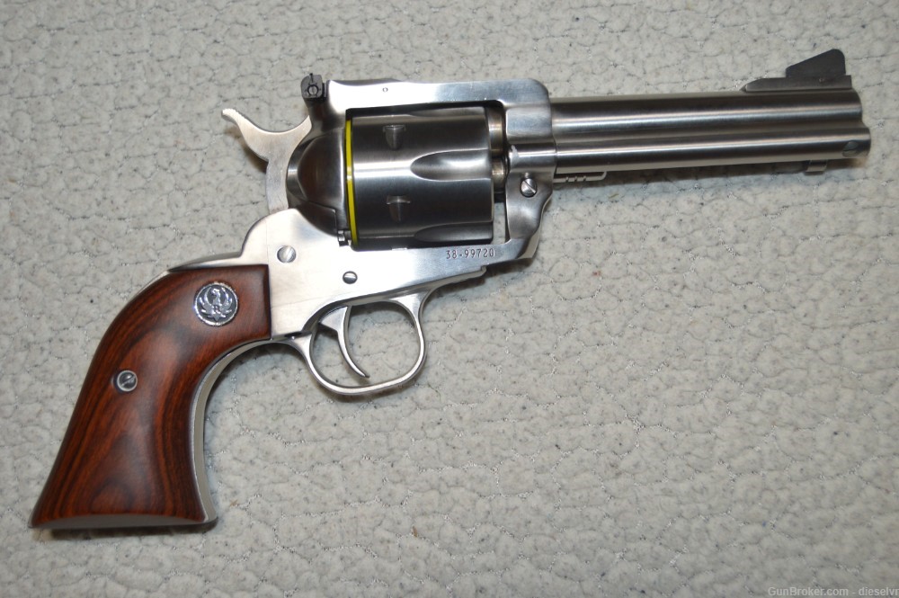 NEW Ruger Blackhawk Stainless 4 5/8" 357 Magnum-img-1