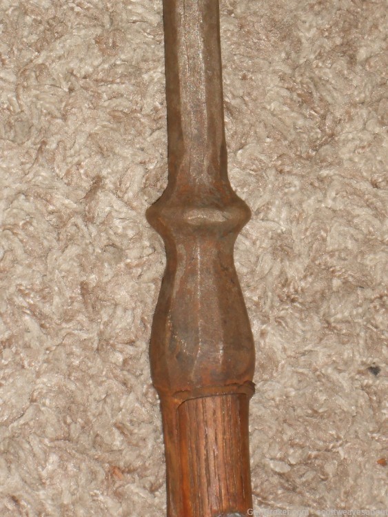 Antique Circa 1600 German War Hammer With Mace Head & Makers Mark 16th 17th-img-19