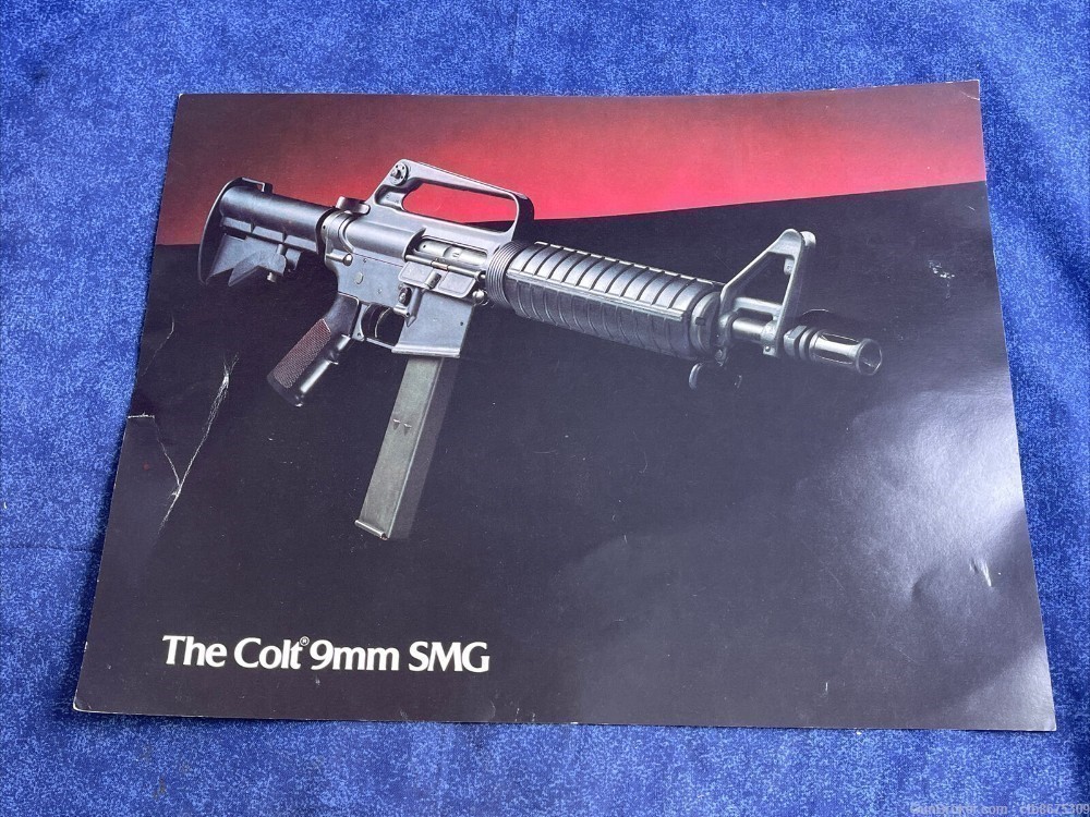 Colt 9mm SMG 1988 Brochure-img-0