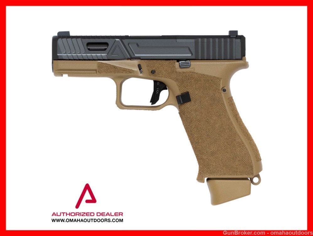 Agency Arms Glock 19X  Bonesaw AOS AA-G19X-BSW-DLC-SL-MLG19G5FDLC-img-1