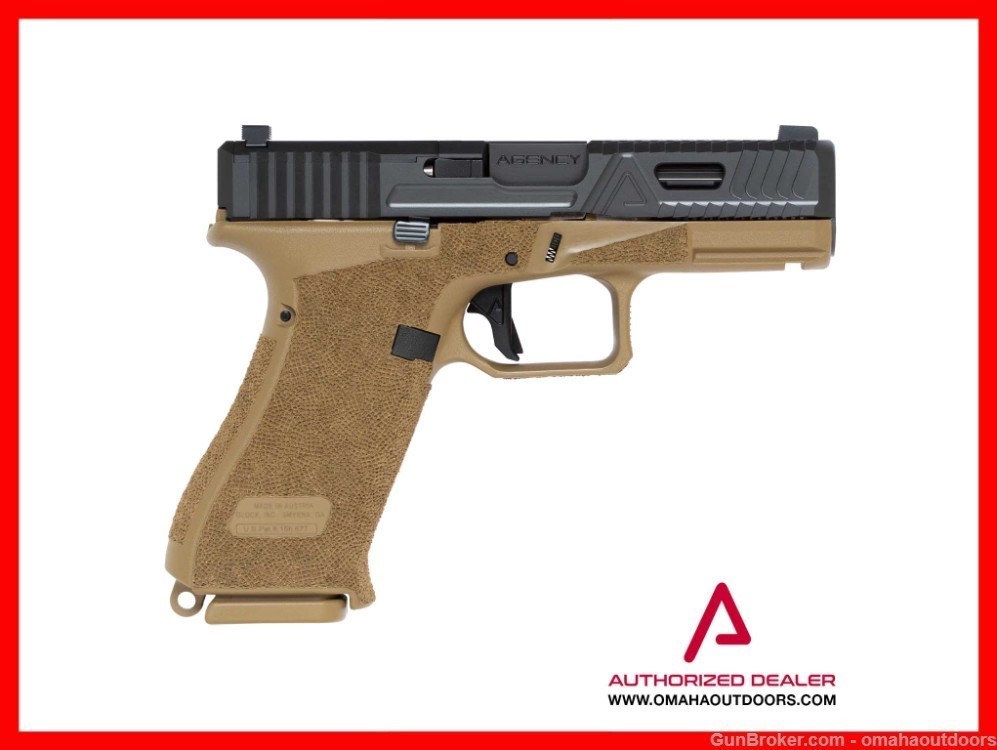 Agency Arms Glock 19X  Bonesaw AOS AA-G19X-BSW-DLC-SL-MLG19G5FDLC-img-0