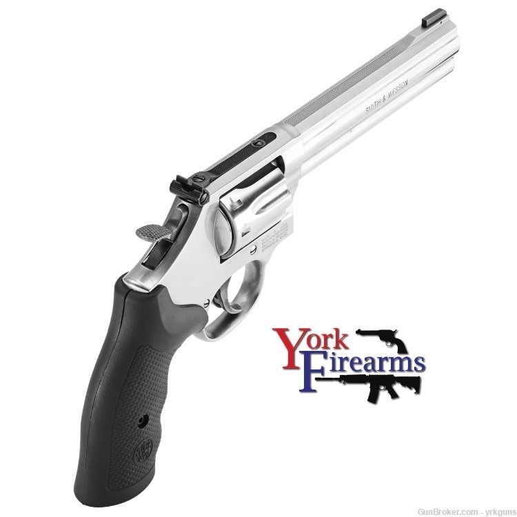 Smith & Wesson 648 22MAG Stainless Steel 6" Revolver NEW 12460-img-4