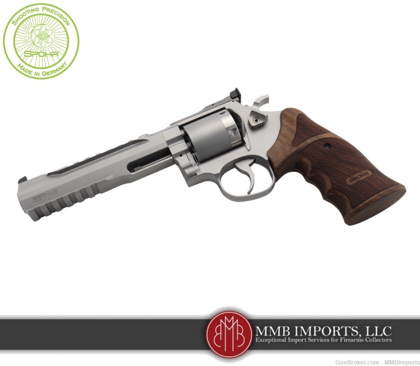 New 2024 Model: Spohr Tactical Division Stainless .357 Revolver + 9mm Cyl.-img-4