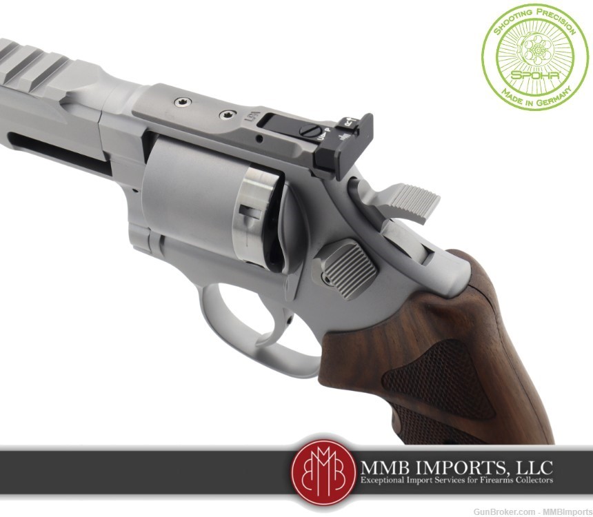 New 2024 Model: Spohr Tactical Division Stainless .357 Revolver + 9mm Cyl.-img-7