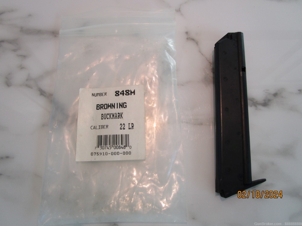 Browning 22LR magazine for Buckmark and Challenger pistols.-img-0