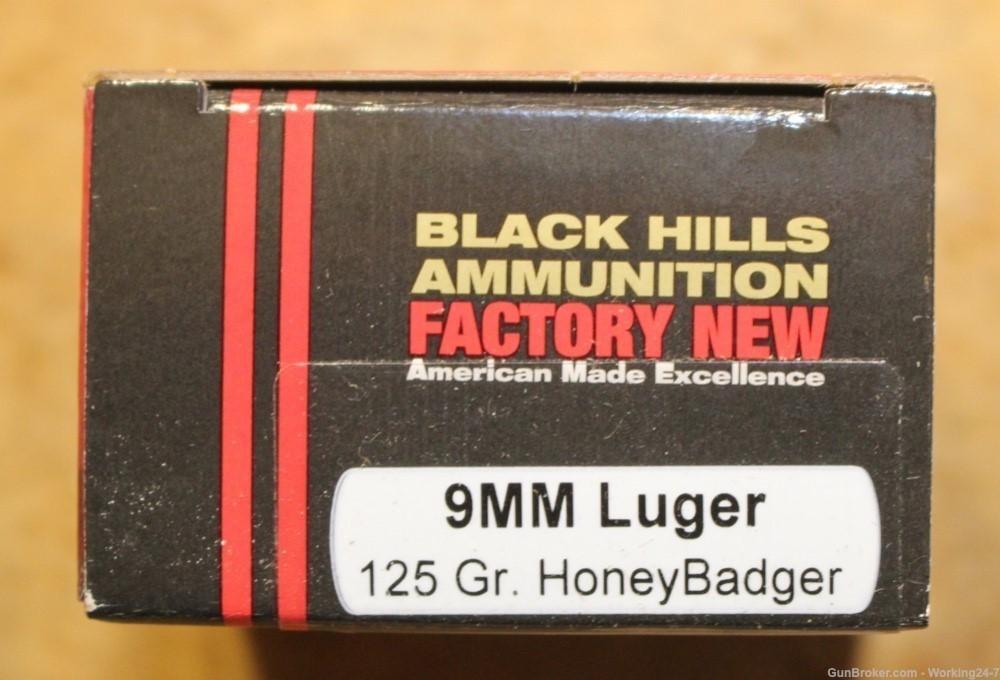 Black Hills Honey Badger 9mm Subs Sonic 125 Grain Lehigh Xtreme Box of 20-img-1