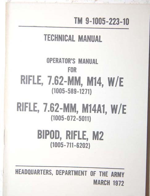 M14 Technical Manual-img-0