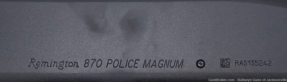 Remington 870 Police 12ga. 20" Parkerized Rifle Sight-img-3