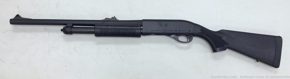 Remington 870 Police 12ga. 20" Parkerized Rifle Sight-img-1