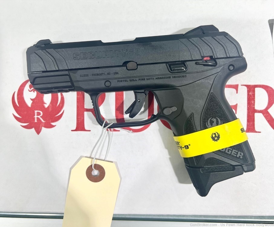 RUGER SECURITY-9 COMPACT 9MM BLK 10+1 3818 PISTOL NEW-img-0