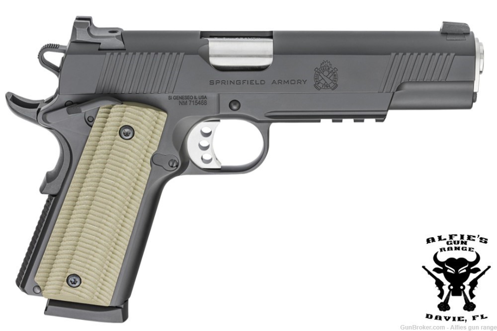 Springfield Armory 1911 OPERATOR .45 ACP 5" BARREL 8-ROUNDS G-10 GRIPS-img-1