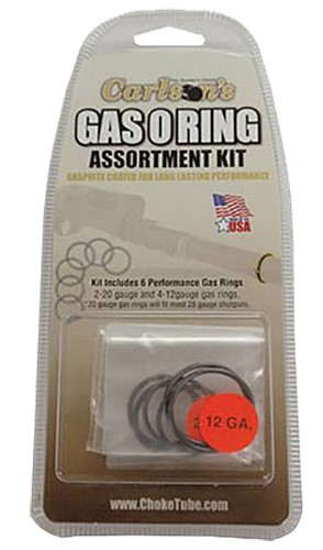 Carlsons Choke Tubes Gas O-Ring  12/20 Gauge Rubber/Graphite Coated-img-0