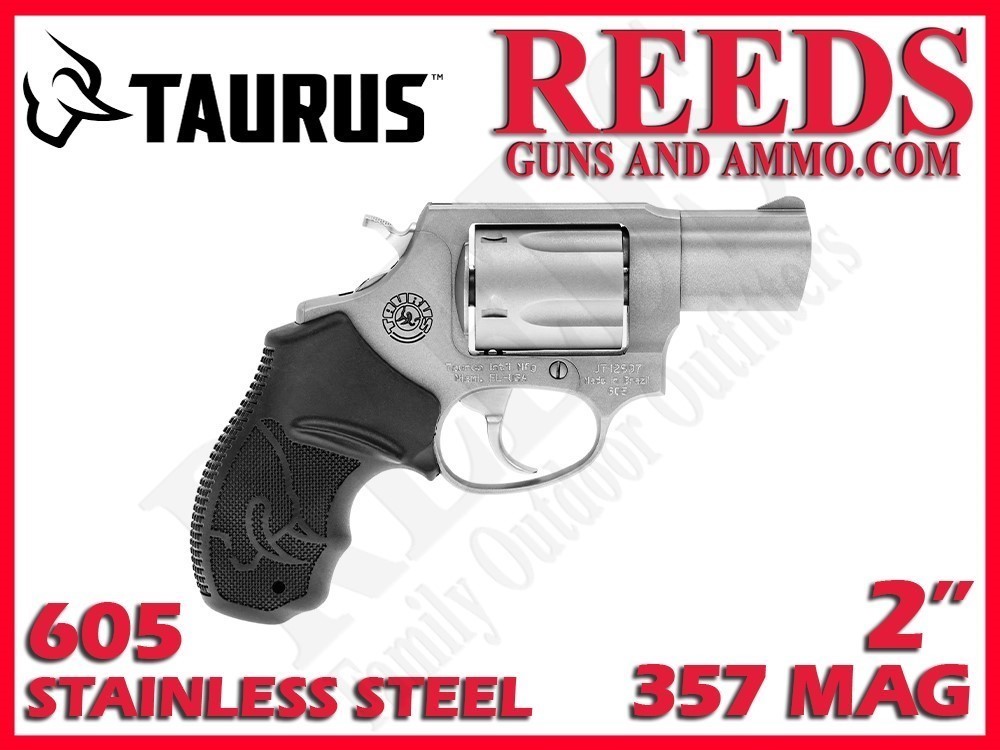 Taurus Model 605 Stainless 357 Mag 2in 5 Shot 2-605029-img-0