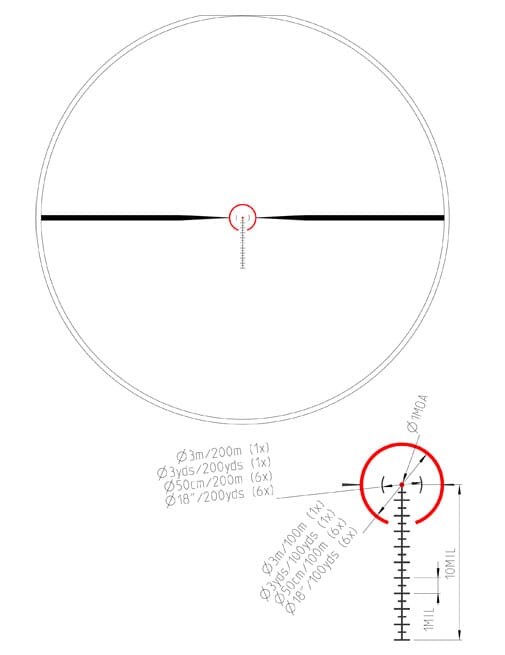 Kahles K 1-6x24 Illum. SM1 Riflescope 10515-img-2