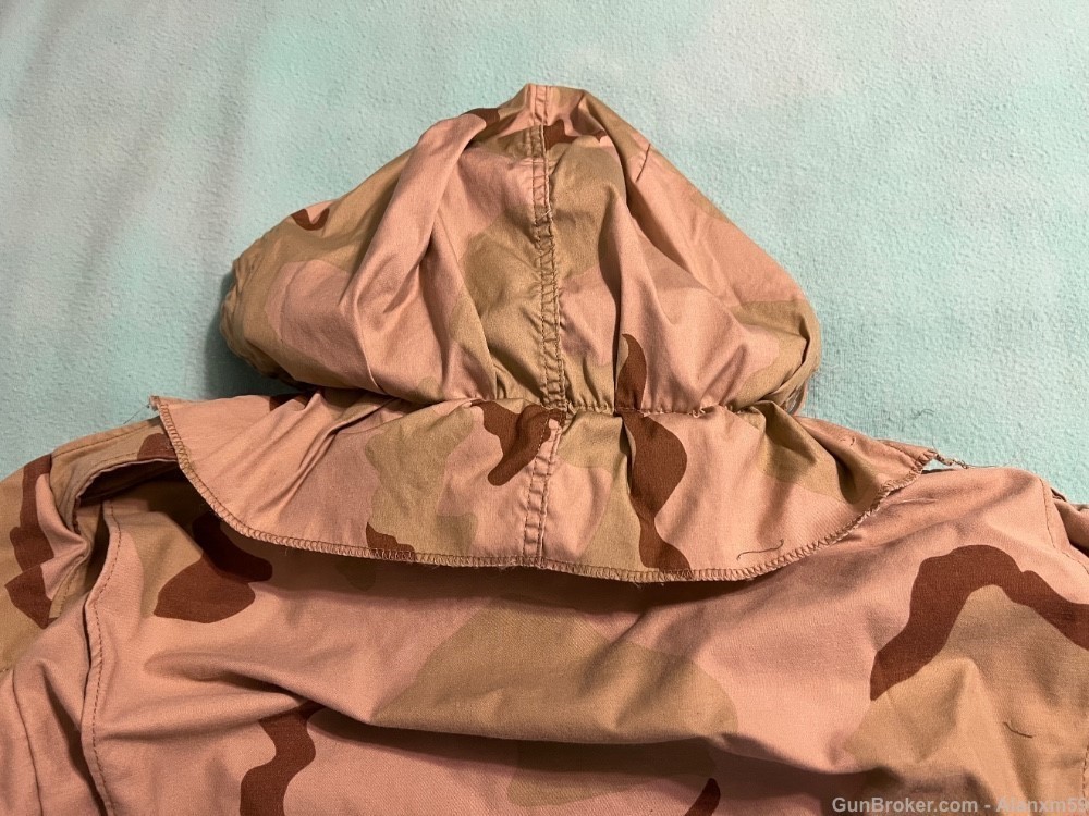 US Army M1965 Field Jacket Three Color Desert M65 Large Regular-img-16