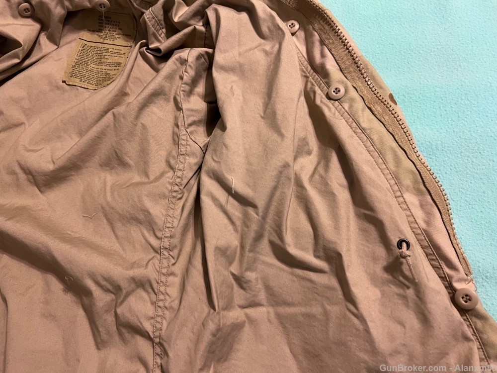 US Army M1965 Field Jacket Three Color Desert M65 Large Regular-img-23