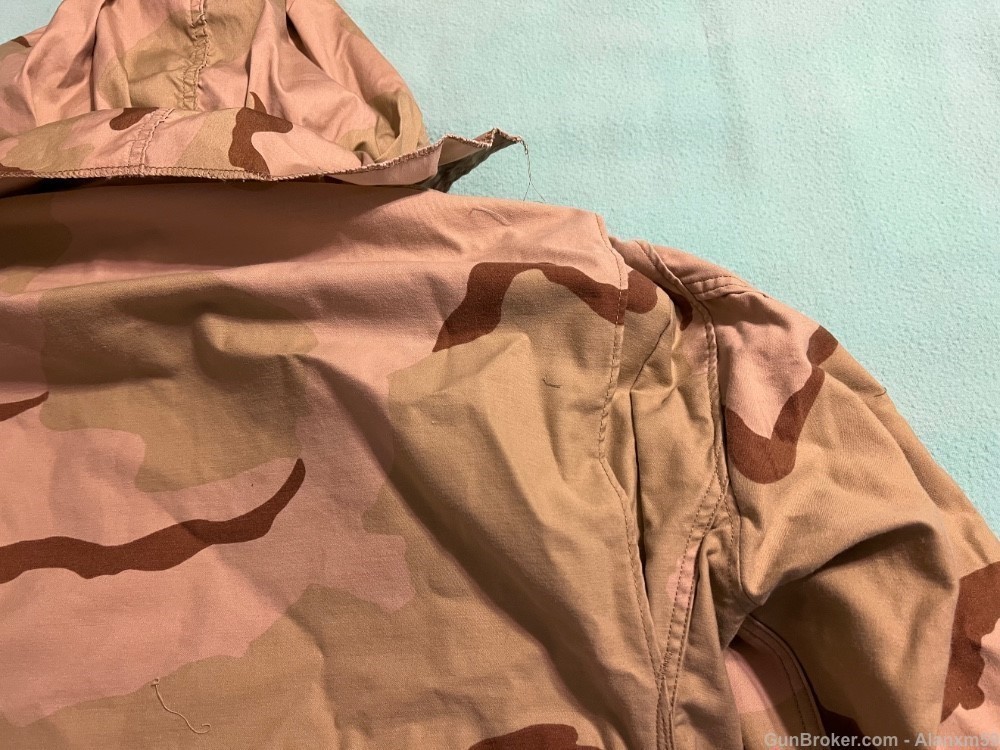 US Army M1965 Field Jacket Three Color Desert M65 Large Regular-img-13