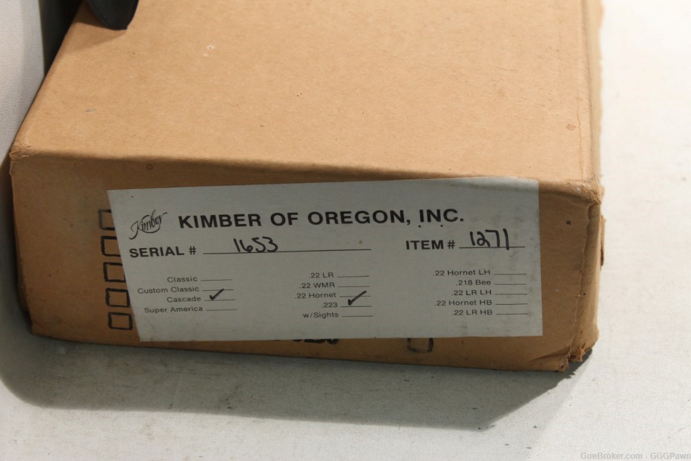 Kimber 84 Cascade 223 Rem LNIB Oregon-img-0