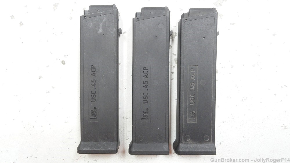 3x Factory Heckler and Koch USC 45 Carbine 10 rd Magazines Hk Mag-img-0