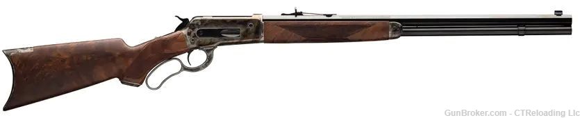 Winchester Model 1886 Deluxe 45-70 Gov. 8+1 24" Barrel Model# 534227142 -img-1