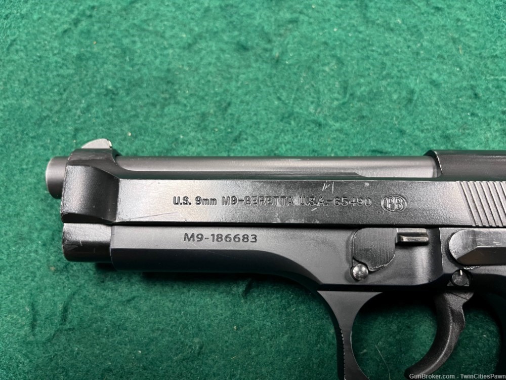 Beretta M9 4.75" 9mm w/ 15rd Magazine-img-1