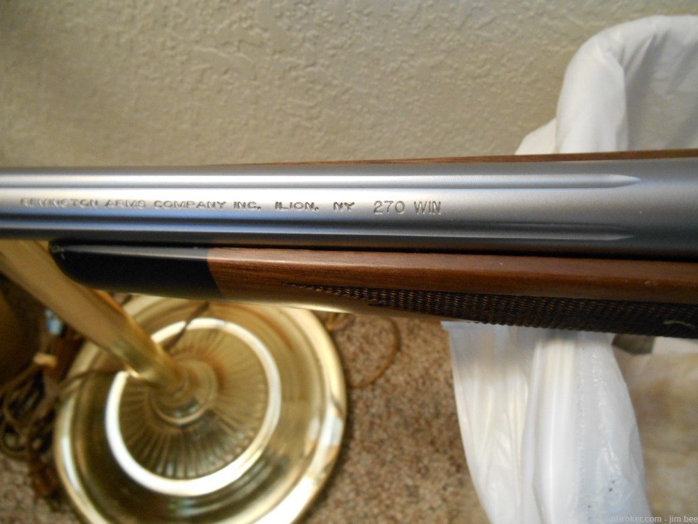 REMINGTON 700  CDL SF 270 WIN 24 INCH BARREL=  NO SCOPE OR RINGS-img-2