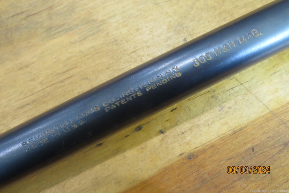 Remington 721 300 H&H DAMAGED BARREL BOSS -img-2