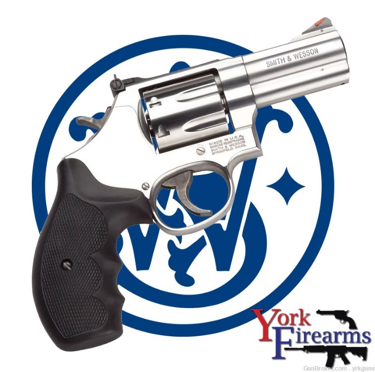 Smith & Wesson 686 Plus 357MAG Stainless 3" 7RD Revolver NEW 164300-img-0