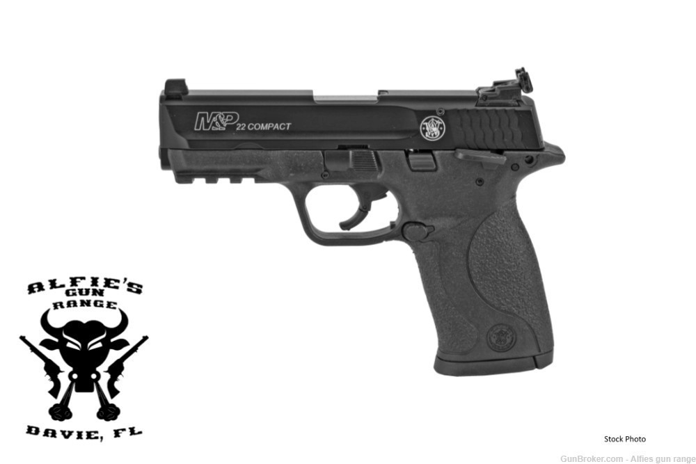 Smith & Wesson M&P22 .22LR Compact Pistol 3.56" 10+1RD 108390-img-0
