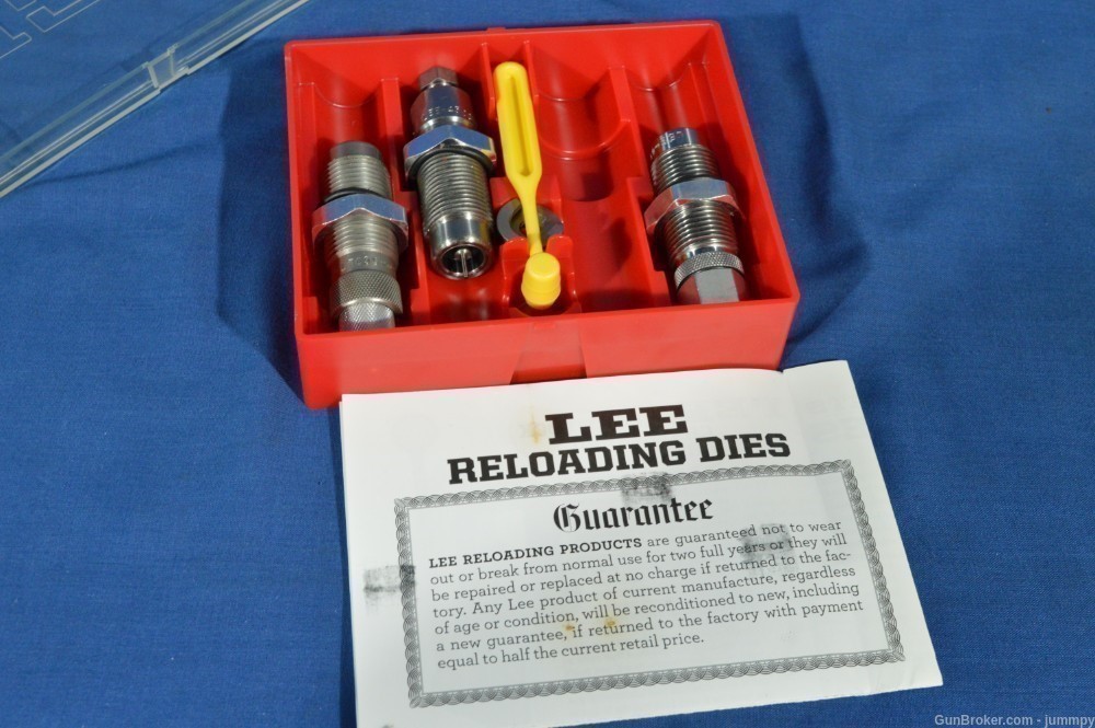  Lee Reloading Dies 45 Colt  45LC 3 die set Carbide NEW 90514-img-2