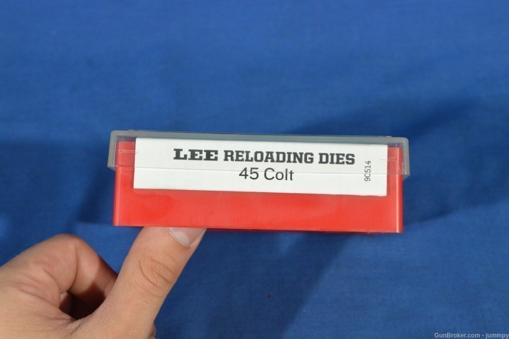  Lee Reloading Dies 45 Colt  45LC 3 die set Carbide NEW 90514-img-1