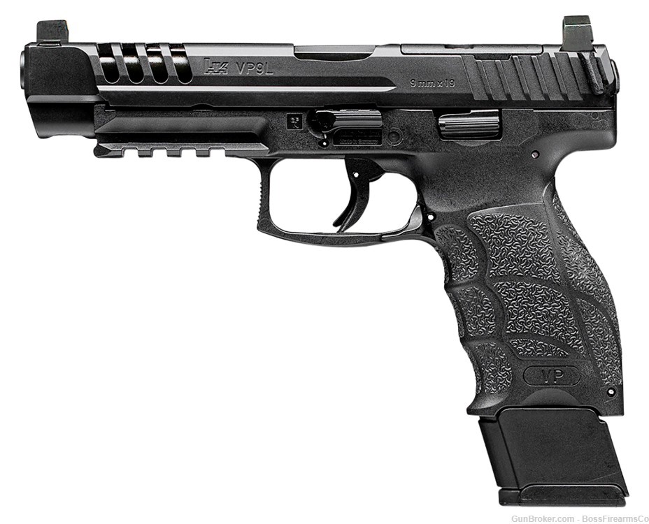 HK Heckler & Koch VP9L OR 9mm Luger Semi-Auto Pistol 5" 20rd 81000591-img-0