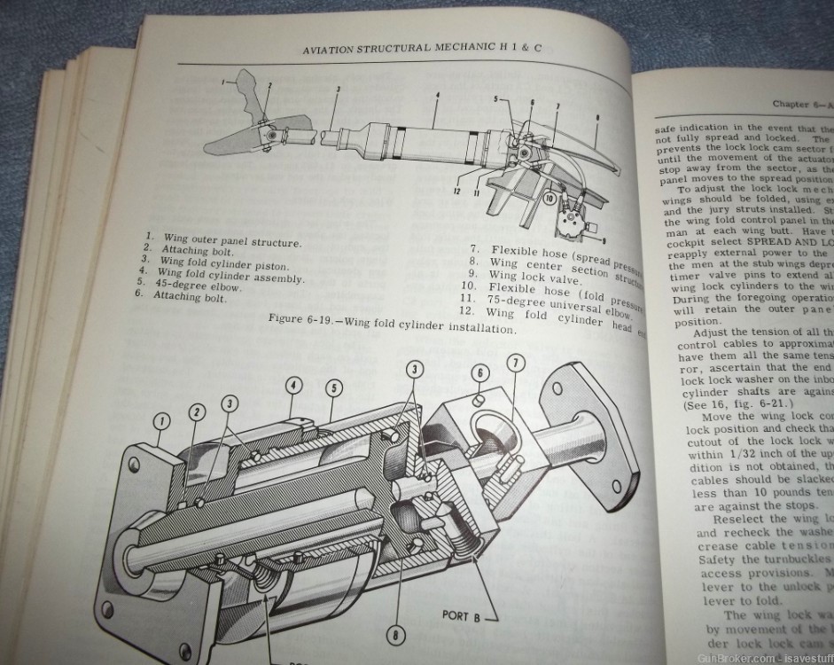 Vintage U.S. Military Manual  Aviation Structural Mechanic H 1 & C  1964-img-9